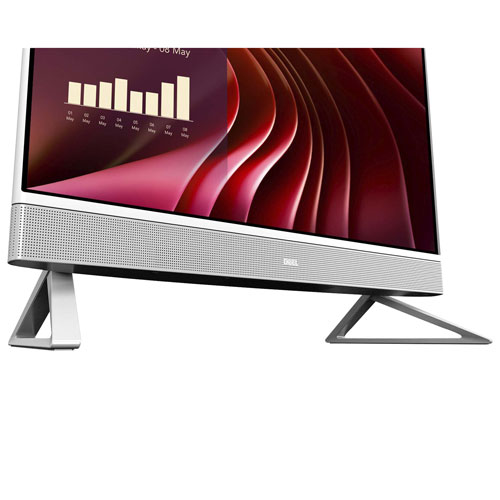 Ordinateur tout-en-un de 24 po de Dell - Blanc
