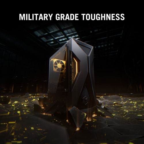 Ordinateur de jeu TUF Gaming T500 d'ASUS - Gris éclipse solaire