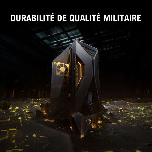 Ordinateur de jeu TUF Gaming T500 d'ASUS - Gris éclipse solaire