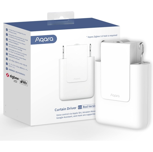Image 1 de 7.. Moteur de rideau intelligent E1 d'Aqara, nécessite le concentrateur Zigbee 3,0 d'AQARA, un pilote de rideau électrique pour la télécommande et la