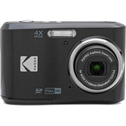 KODAK PIXPRO Friendly Zoom FZ45-BK 16MP Digital Camera with 4X Optical Zoom 27mm Wide Angle and 2.7" LCD Screen