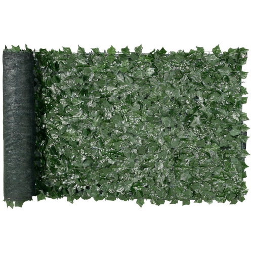 VEVOR  39 X 98 In Ivy Privacy Fence, Artificial Wall Screenery Ivy Fence \w Mesh Cloth Backing And Strengthened Joint, Faux Hedges Vine Leaf