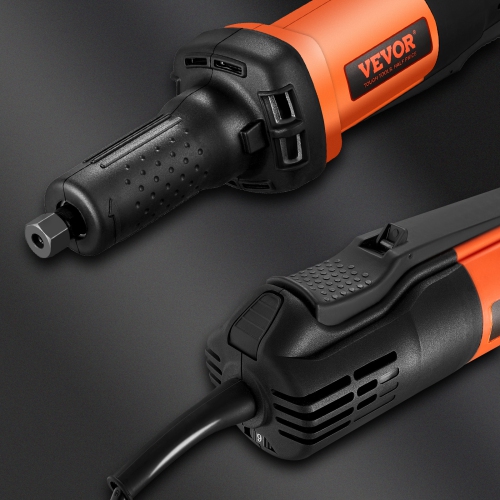 VEVOR 1/4" Die Grinder, Collet Variable Speed, Ergonomic Grip for Rust Removal, Grinding, Cutting, Polishing, Welding Repair, Deburring, with 1/4" &