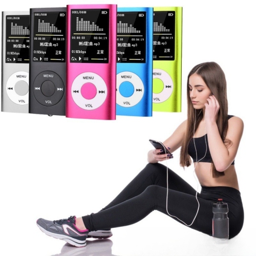 Mini MP4/MP3 Player with FM Radio - 1.8" HD Screen, Multi-function Media Player, E-book Support