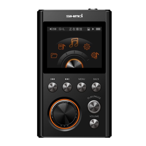 High-fidelity Metal Bluetooth MP3 Player – 2-inch Display, Compact and Portable, Supports OTG Transfer, Expandable to 128GB [128GB]