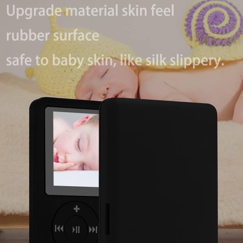 Black portable MP4 music player - 64GB expandable storage | AMV video | Lightweight and portable