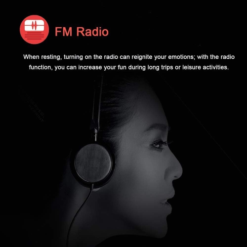 Blue Ultra-thin MP4 Player - 16GB TF Card Included | MP3/AMV Playback | Music Player | Lightweight and Portable Walkman