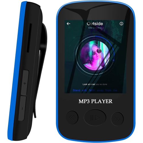 GREEN SCENIC  Mp3 Digital Audio Player, Portable Media Player w Screen Music Player for Students, Small Size Mp4 for Listening to Music And Reading