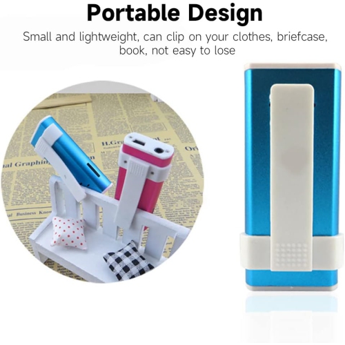 Lecteur de musique MP3 à pince sport Walkman - 8 Go, étanche, avec lampe de poche