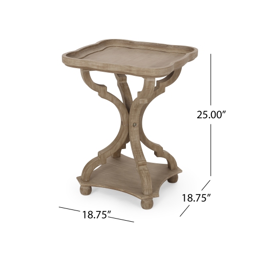 YOULIGHTS Side/End Table Side Table Small End Table Nightstand Classic Bedside Table Rustic Small Sofa Coffee Tables for Living Room,Small Spaces,