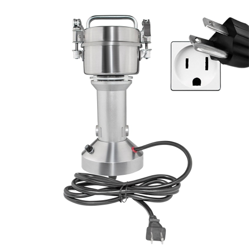 GR-V100 Grain Mill Commercial | Electric Wheat Grinder | 100g | Spices and Herbs| Stainless Steel | 110V