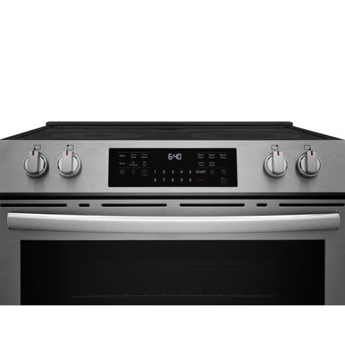Frigidaire Gallery 30" 5.3 Cu.Ft. Fan Convection Freestanding Electric Air Fry Range (GCFE305CBF) -Stainless