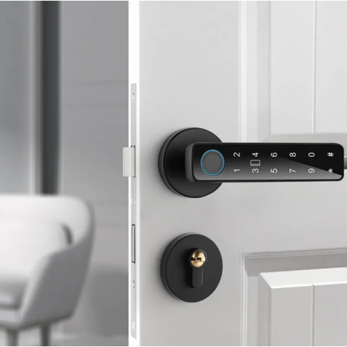 maxxus Electronic Smart Home Door Lock, Wireless Biometric Fingerprint Room, Black
