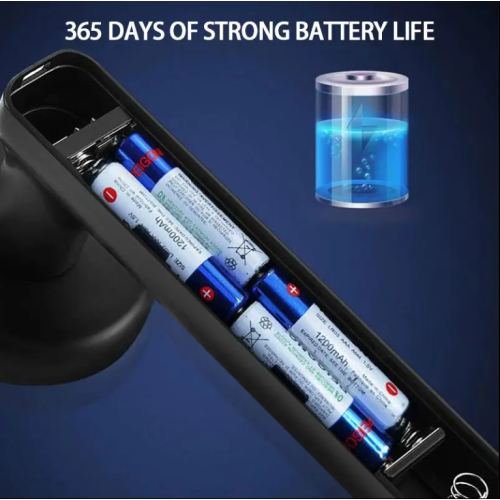 maxxus Electronic Smart Home Door Lock, Wireless Biometric Fingerprint Room, Black