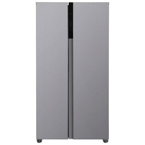 Image 1 de 4.. Réfrigérateur à congélateur juxtaposé 21,4 pi³ 36 po de Frigidaire - Acier inoxydable
