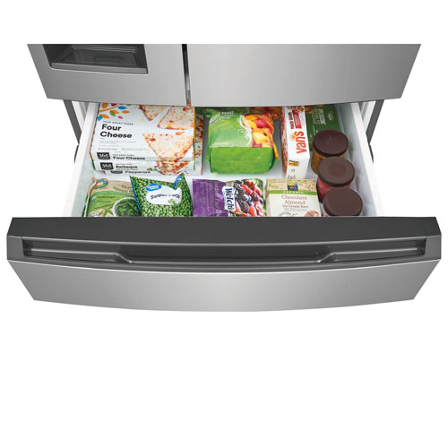 Frigidaire 36" 26.3 Cu. Ft. French Door Refrigerator w/ Water & Ice Dispenser (FRMS2733AV) - Stainless