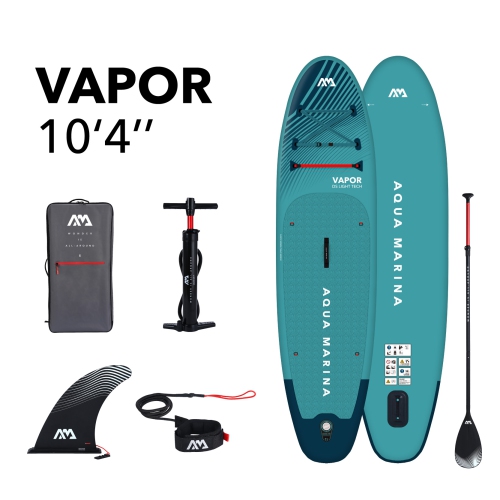 Aqua Marina - VAPOR 10'4"All-Around Inflatable Stand Up Paddle Board