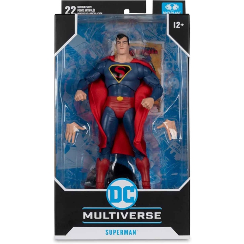 DC Multiverse Classic Animation 1940 7 Inch Action Figure - Superman