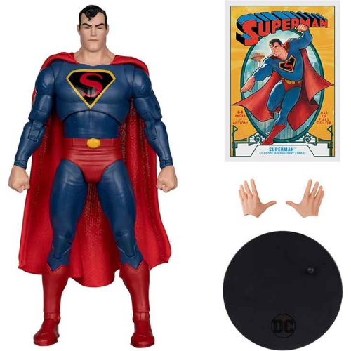 DC Multiverse Classic Animation 1940 7 Inch Action Figure - Superman