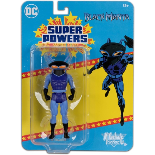 DC Super Powers 4 Inch Action Figure Wave 10 Crowdfunded Exclusive - Black Manta Purple Suit