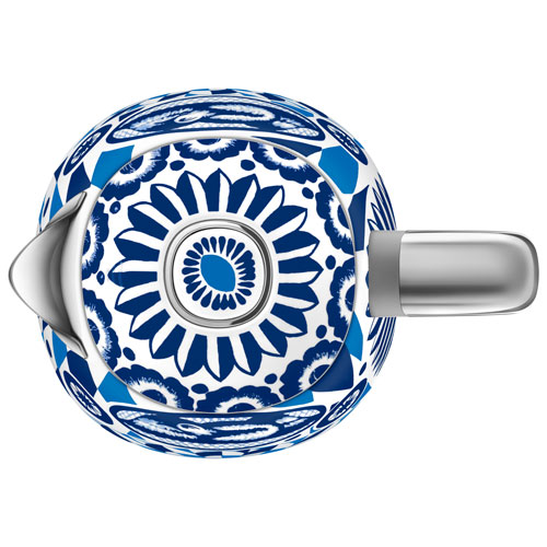 Bouilloire électrique de style années 50 de Smeg - 1,7 L - Collection Dolce & Gabbana - Bleu Méditerranée