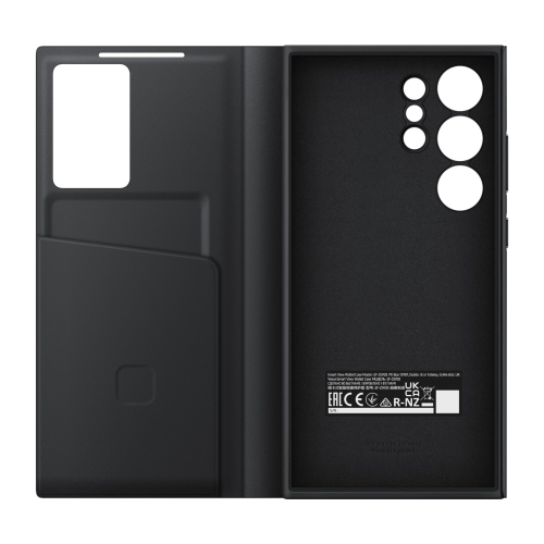 Refurbished Samsung S-View Wallet Case Black - Samsung Galaxy S24 Ultra.