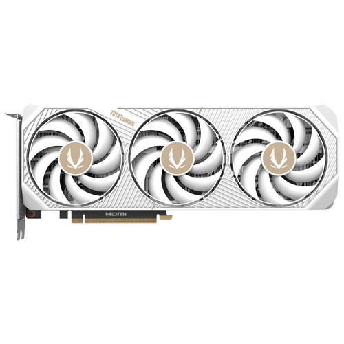 ZOTAC Gaming GeForce RTX 5070 AMP White Edition 12GB GDDR7 Video Card
