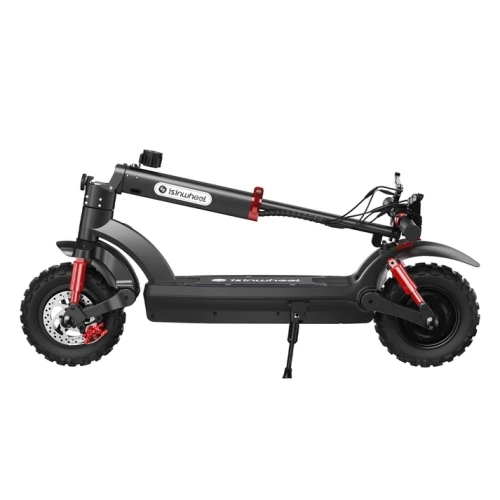 isinwheel GT2 Electric Scooter with Seat(1000W Motor / 45KM Range / 45KM/h Top Speed/11" Off-Road Tires&Dual Shock Absorption/Fornt&Rear Dual
