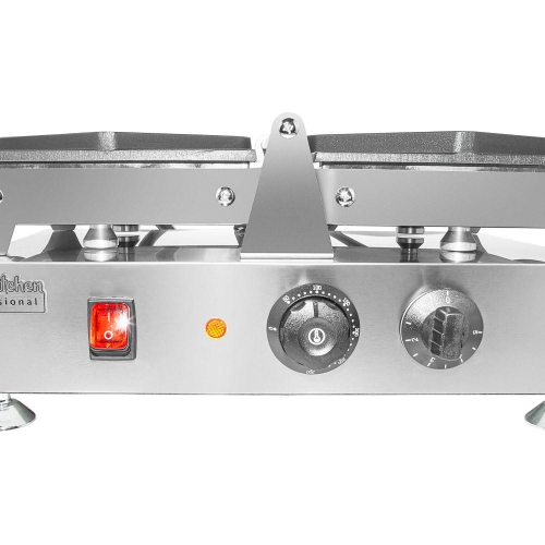 AP-113 Bubble Waffle Maker Machine | Swing Type Bubble Waffle Iron | Improved Manual Thermostat | Nonstick Coating | 110V