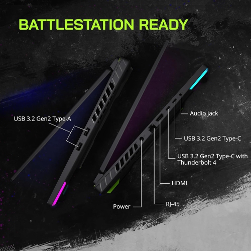 Refurbished - ASUS ROG Strix G16 16'' WUXGA 165Hz Gaming Laptop, Intel Core i7-13650HX, NVIDIA RTX 4060, 2TB SSD, 64GB DDR5, RGB Backlit KB, Win