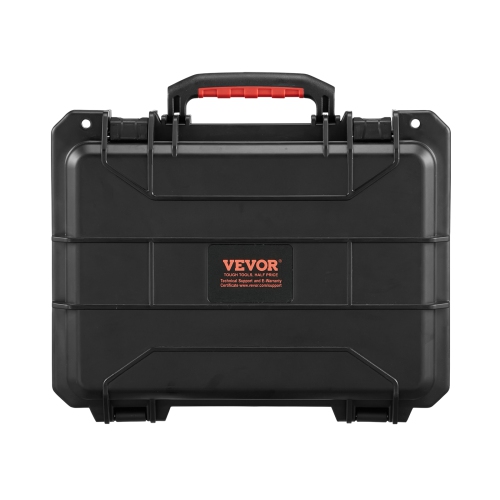 VEVOR 40x32x16.6 Weatherproof Hard Case, Heavy Duty Protective Dry Box Case with Pre-cut Foam, and Retractable Pull Handles for Travel, Hunting,