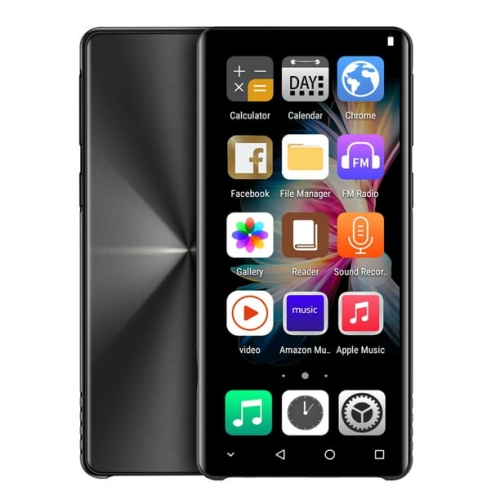 MP4/MP4 player – 4-inch IPS touchscreen, dual-band WiFi, Bluetooth 5.0, expandable memory, Walkman player [2G RAM + 16G storage]