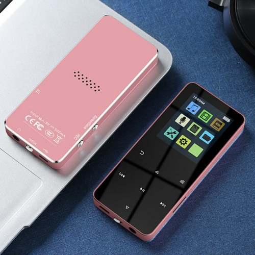 Pink Wireless Touch Screen MP3 Player Music Player – 128GB Expandable, E-book and Background Playback [132GB with FM Function]