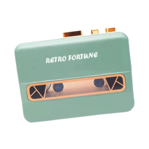 Classic Auto Rewind Cassette Player - Lightweight and Portable, Ideal Gift for Music Lovers