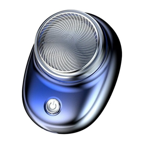 Dynamic shaver portable mini shaver fast charging travel shaver men's car shaver head(Gradient blue)