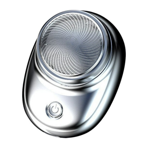 Dynamic shaver portable mini shaver fast charging travel shaver men's car shaver head(White)