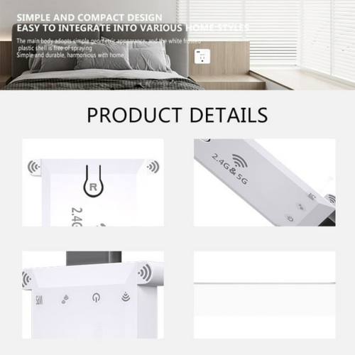 WiFi Extender Wired Internet Booster Wireless Signal Booster Repeater Internet WiFi for Home
