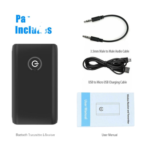 Bluetooth 5.3 Bluetooth transmitter receiver 2 in 1 3.5MM computer TV speakers 2 in 1 Bluetooth adapter