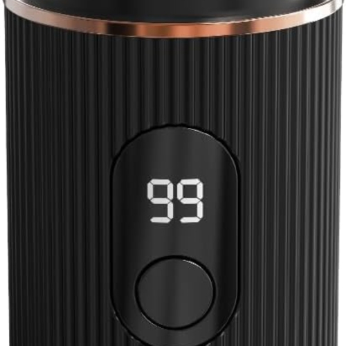 Mini Electric Shaver, Portable Shaver, Portable Shaver Car Full Body Washable Rechargeable - Black