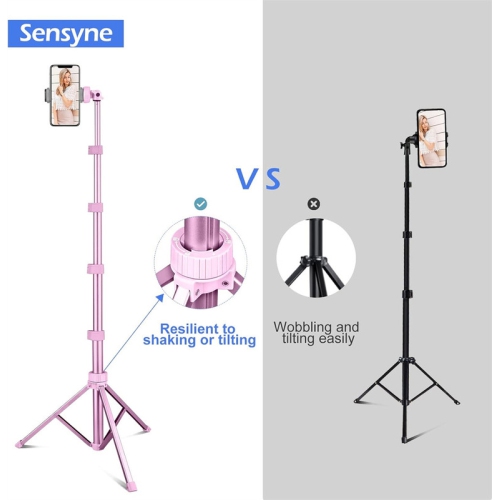 YOULIGHTS 62" Phone Tripod & Selfie Stick, Extendable Cell Phone Tripod Stand with Wireless Remote and Phone Holder, Compatible with iPhone Android