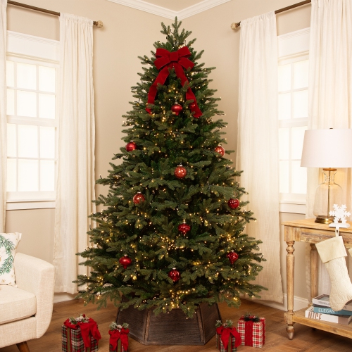 Real Touch™ Pre-Lit Grande Balsam Fir Artificial Christmas Tree - 7.5' Dual Color LED