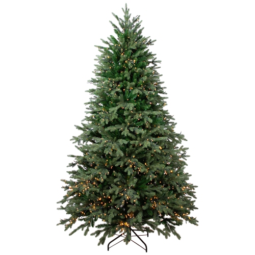 Real Touch™ Pre-Lit Grande Balsam Fir Artificial Christmas Tree - 7.5' Dual Color LED