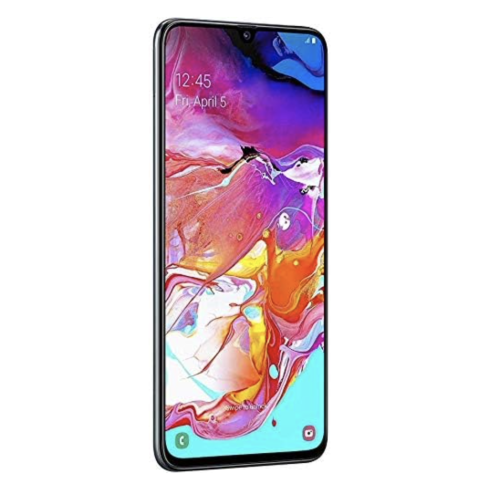 Refurbished - Samsung Galaxy A70 128GB (Canadian Model) SM-A705W 6.7" Screen - Unlocked - Black - NFC Included