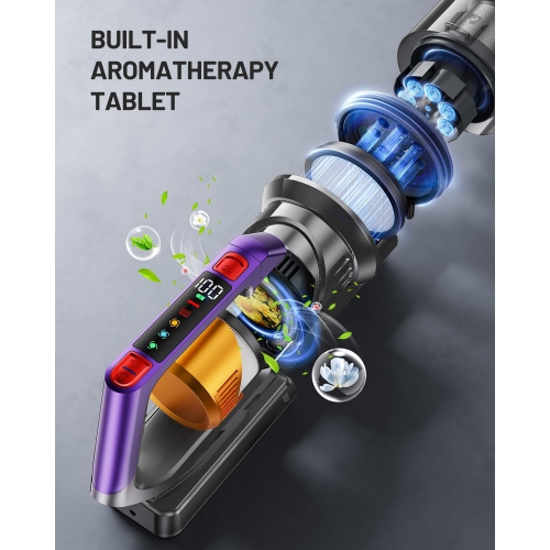 Refurbished – Xumtom Cordless Vacuum Cleaner, 550W/45Kpa