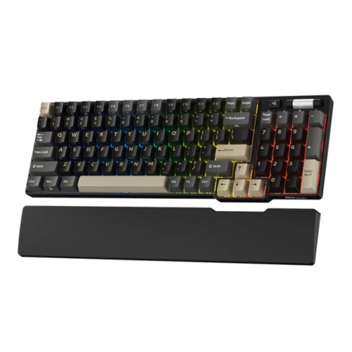 RK ROYAL KLUDGE  96 Wireless Hot-Swappable RGB Keyboard With Linear Viridian Switch 96% Keyboard - Eclipse In Black