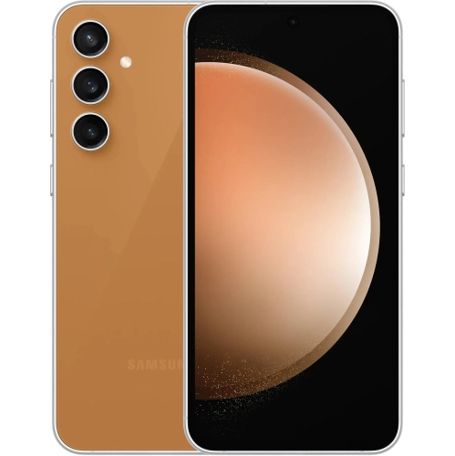 Image 1 of 1.. Open Box - Samsung Galaxy S23 FE - 128GB - Tangerine - Unlocked