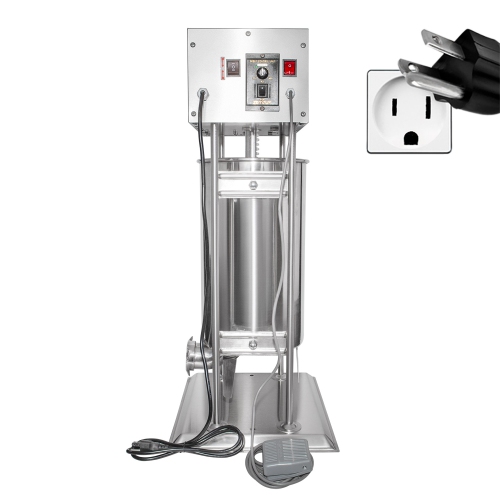 A-FCM15 Churro Maker Machine | Vertical Electric Churro Maker | Stainless Steel | 15L | Pedal Control | 110V