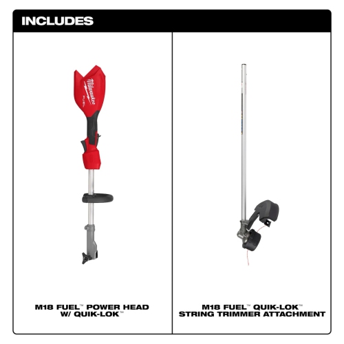 Milwaukee 3016-20ST M18 FUEL Quik-Lok Straight String Grass Trimmer BARE TOOL