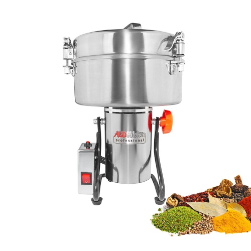 ALDKITCHEN  A-S3000 Swing Type Electric Food Grinder - Stainless Steel High Speed Grinder | 3000 Gr | 110V