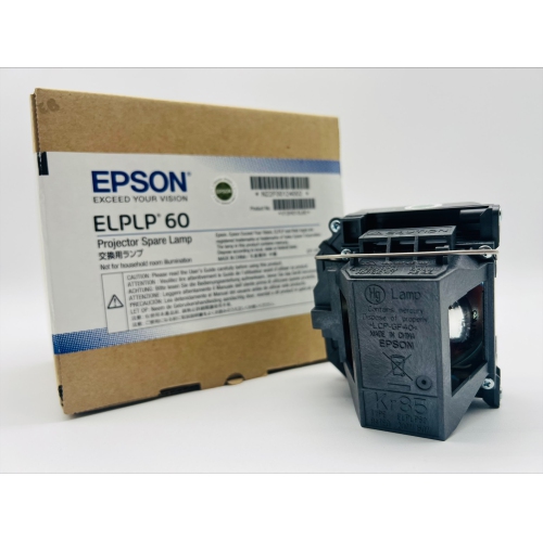 Epson Original Lamp & Housing for The Powerlite 92 Projector - 1 Year Warranty
